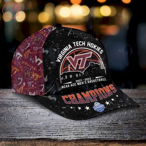 Buy Virginia Tech Hokies 2022 Ncaa Acc Men’s Basketball Champions Classic Cap – Meteew