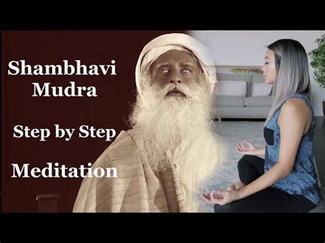 Wanna learn Shambhavi Mudra, Shambhavi Mudra Steps & Benefits of Shambhavi Mahamudra, Precaution ...