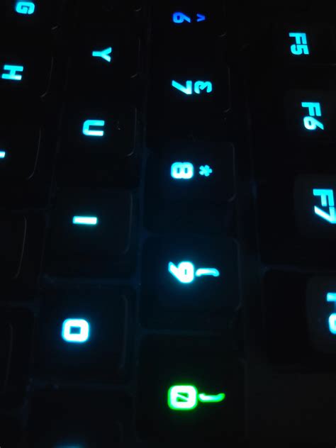 Logitech G Pro Keyboard, rgb problem with 6 and 0 key : r/LogitechG