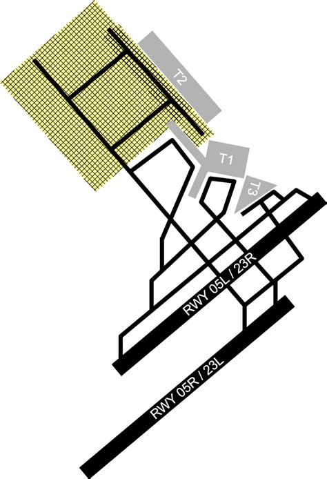 Manchester Airport Map Layout