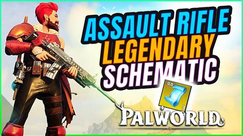 Palworld: How to get the Legendary Assault Rifle Schematic - YouTube