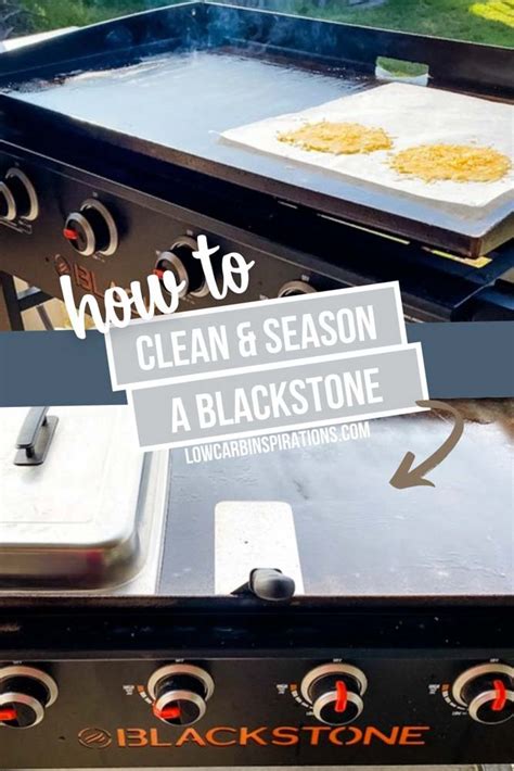 How to Clean a Blackstone Grill - Low Carb Inspirations