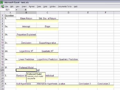 Sample Answer Summary Sheet | Download Scientific Diagram