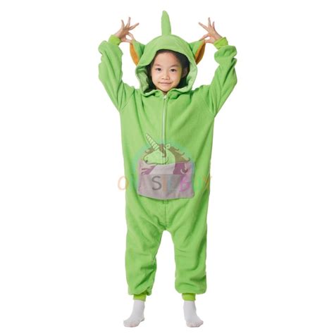 Teletubbies Costume Tinky-Winky & Laa-Laa & Dipsy & Po Onesie Halloween ...