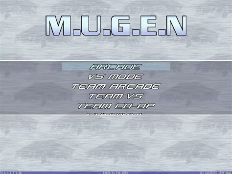 MUGEN 1.0 Engine Game - M.U.G.E.N Engine Games - AK1 MUGEN Community