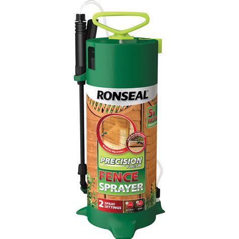 Ronseal Precision Finish Fence Pump Sprayer 5L | Toolstation