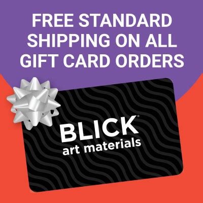 Blick Gift Cards | BLICK Art Materials