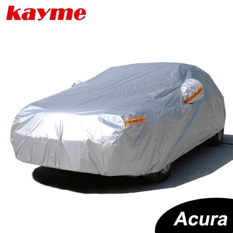 Kayme waterproof sun uv snow dust rain protection suv universal full car covers for acura mdx ...