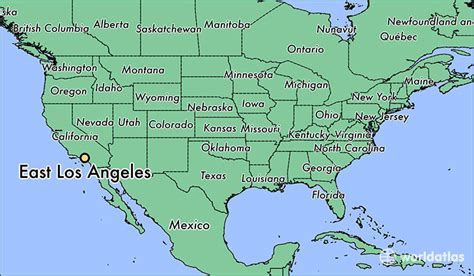 Where is East Los Angeles, CA? / East Los Angeles, California Map ...