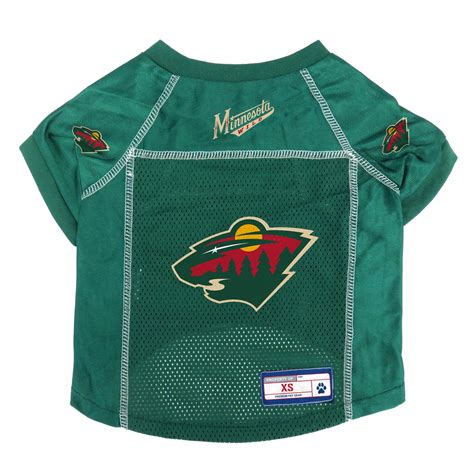 Minnesota Wild Dog Jersey - Green | BaxterBoo