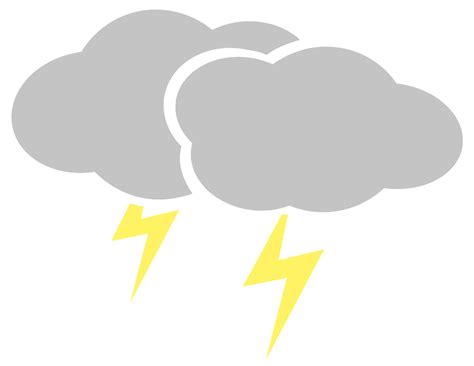 Lightning cloud 1192731 PNG