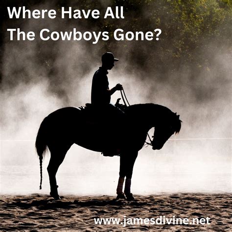 Where Have All The Cowboys Gone? | James Divine - Motivational Speaker