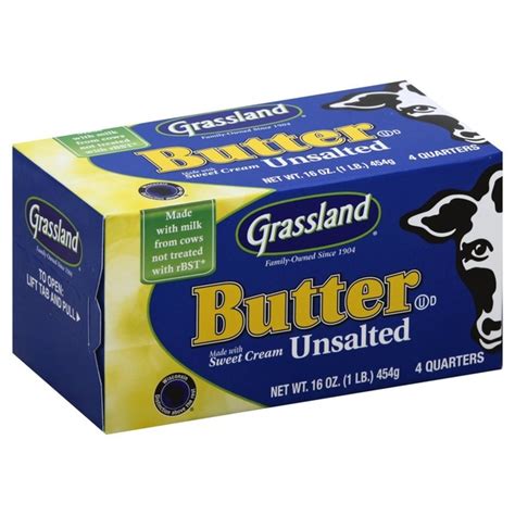 Grassland Butter, Unsalted (16 each) from Weiland's Market - Instacart