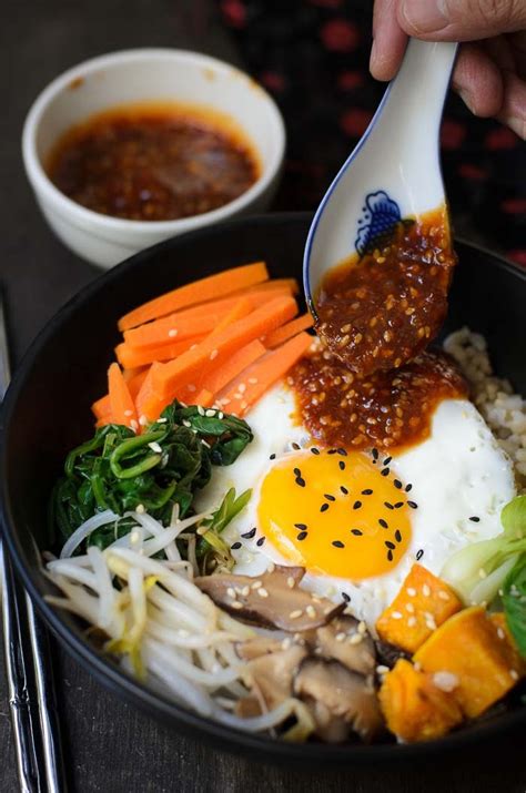 Korean Bibimbap Bowl - Lisa's Lemony Kitchen