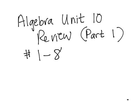 Gina Wilson All Things Algebra Answer Key Unit 3 - Things Algebra Unit ...