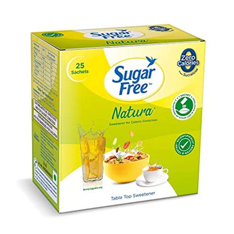 Buy Sugar Free Natura Sachet 25's Online at Discounted Price | Netmeds