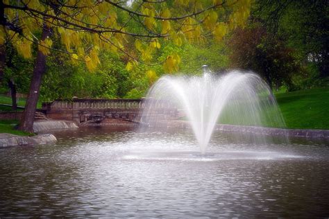 Crete, NE : Fountain at Doane College, Crete Nebraska photo, picture, image (Nebraska) at city ...