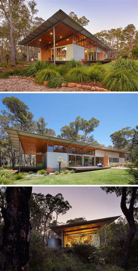 16 Examples Of Modern Houses With A Sloped Roof | Architecture house, Modern house design, Shed ...