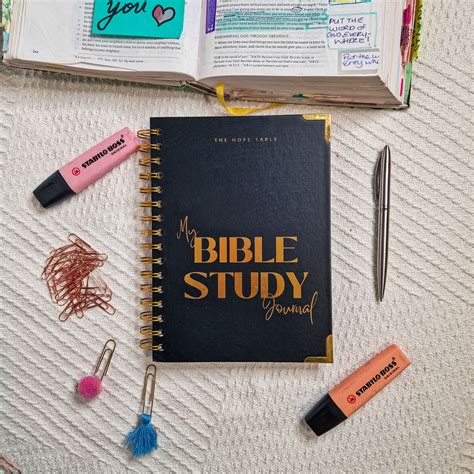 New! A5 Bible Study Journal – The Hope Table