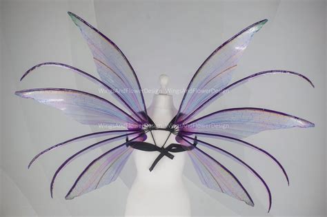 Purple Fairy Wings, Butterfly Wings, Elf Wings, Wings Photo Prop ...