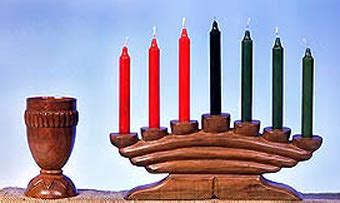 Kwanzaa Kinara Complete Sets with 7 Candle (Large)