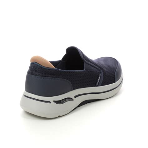 Skechers Arch Fit Slip On Mens NVY Navy Mens trainers 216264