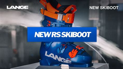 LANGE ski boots l NEW RS, BE FASTER AND FASTER - YouTube