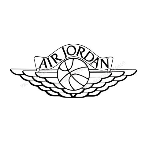 Air Jordan OG Wings Inspired Logo 2 Pack Vector Art svg dxf