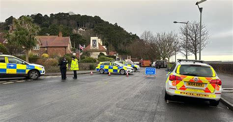 Live - Minehead road closed as major 999 presence dashes to incident - Somerset Live