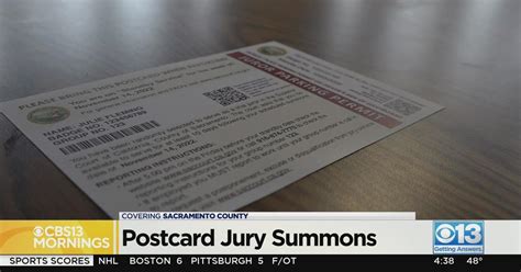 Jury Duty notices in Sacramento County get a new look - CBS Sacramento