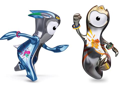 Olympic mascots Wenlock and Mandeville London UK Olympic games - The Olympics Wallpaper ...