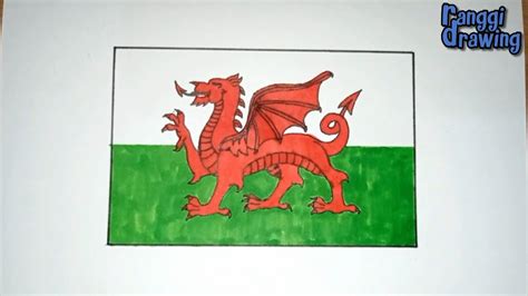 How to Draw The Flag of Wales - YouTube