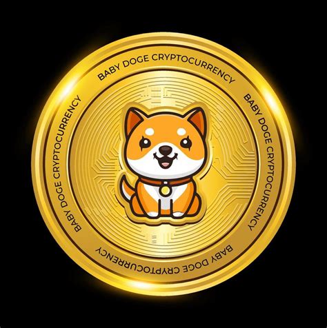 baby doge coin cryptocurrency symbol 14751057 Vector Art at Vecteezy