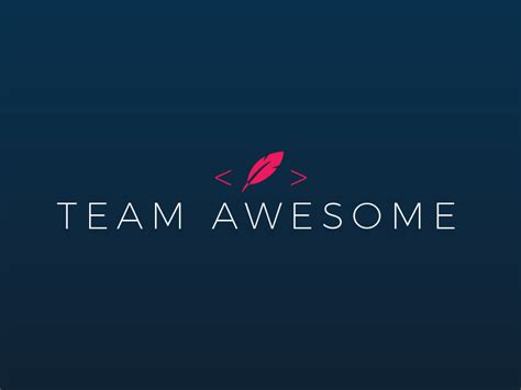 Team Awesome by Joseph Ruano on Dribbble