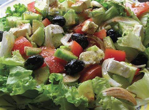 Fidji's Tried & Tasted Recipes: Greek Salad