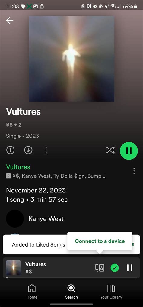 "Vultures" now streaming, under "¥$" : r/Kanye