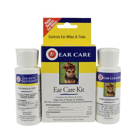 Miracle Care R-7 Ear Mite Treatment Kit for Dogs, 2 fl. oz. | Petco