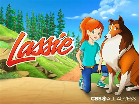 Lassie Go Get Help Cartoon Clipart