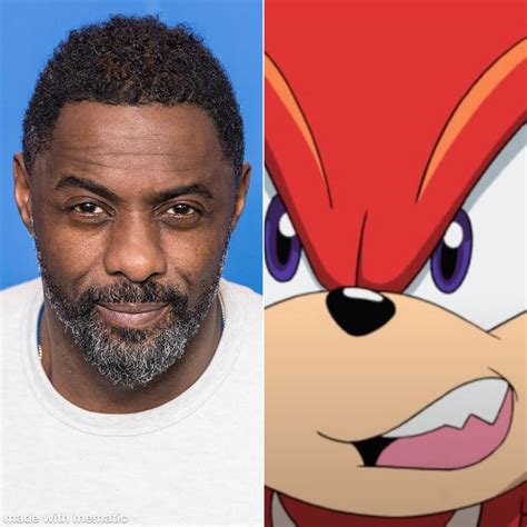 Idris Elba as Knuckles by Kanohi-Zeo on DeviantArt