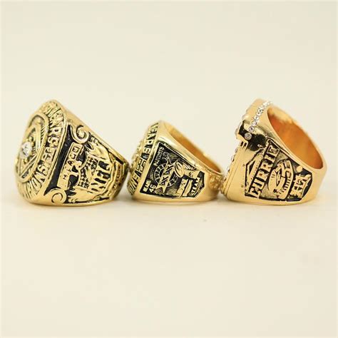 15% OFF 3pcs/set 1963 1985 2006 Chicago Bears Super Bowl Ring Replica – 4 Fan Shop