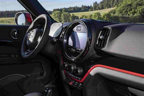 2024 MINI Countryman Interior Shots Reveal Huge Round Screen | Car Lab News