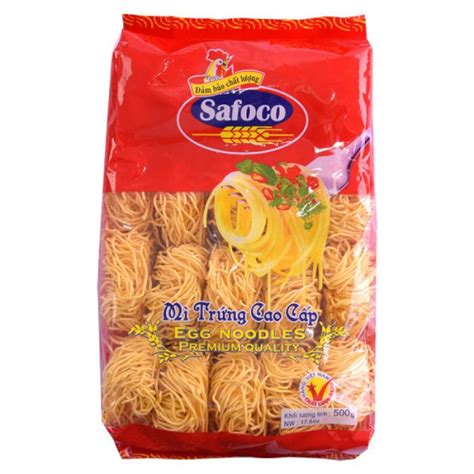 Mì Trứng Cao Cấp Safoco 500G - VIETFOOD MARKET