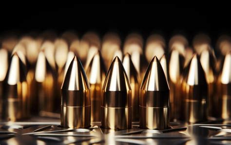 Premium Photo | Ballistics Precision in Tungsten Alloy Bullets