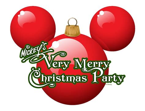 Mickey's Very Merry Christmas Party Logo - On the Go in MCO