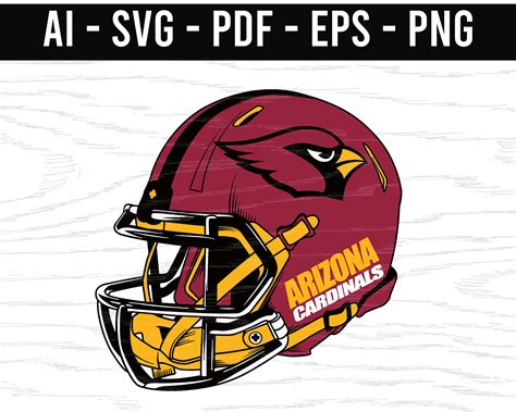 Arizona Cardinals Helmet SVG png ai eps pdf NFL sports Logo | Etsy