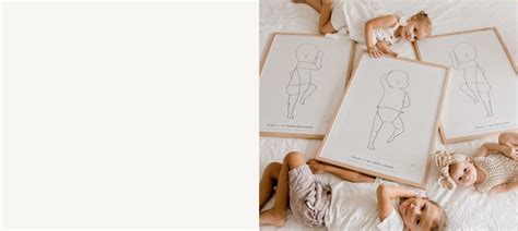 Baby outline | Outline drawings in 1:1 scale of your baby | The Birth Poster