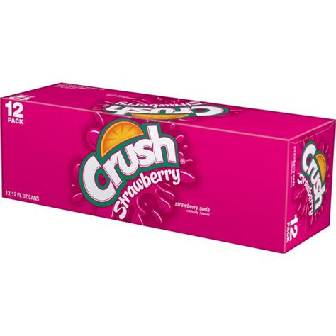 Crush Strawberry Soda 12 Pack | Hy-Vee Aisles Online Grocery Shopping