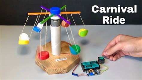 How to Make a Carnival Ride for Kids - DIY Miniature Kids Ride - YouTube