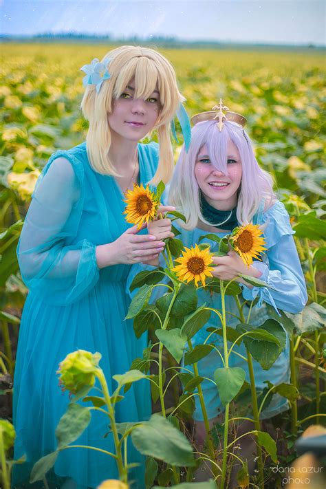 Genshin Impact Lumine and Paimon cosplay by Daria-Lazur on DeviantArt