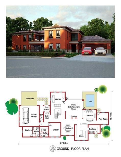 2 Story Floor Plans With Garage | Floor Roma